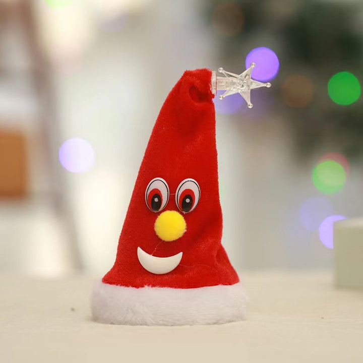 Dekorativer Weihnachtsmann mit Glöckchen Karnz