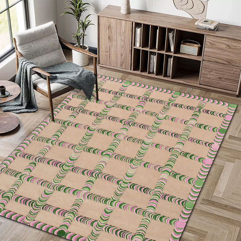 Geometrisch gemusterter Teppich