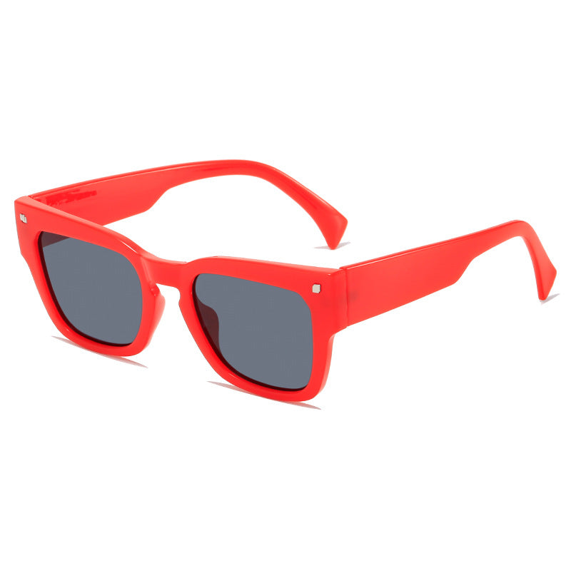 Damen modische Sonnenbrille im trendigen quadratischen Design Karnz