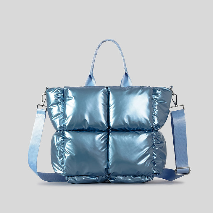 Gepolsterte Puffer-Handtasche