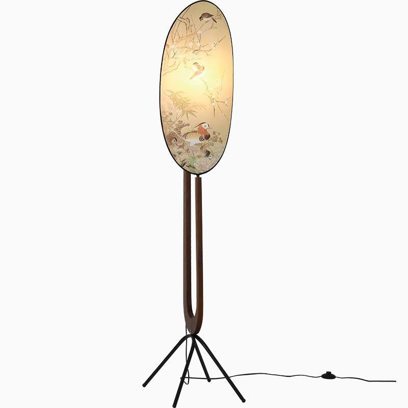 Künstlerische Stativ-Stehlampe
