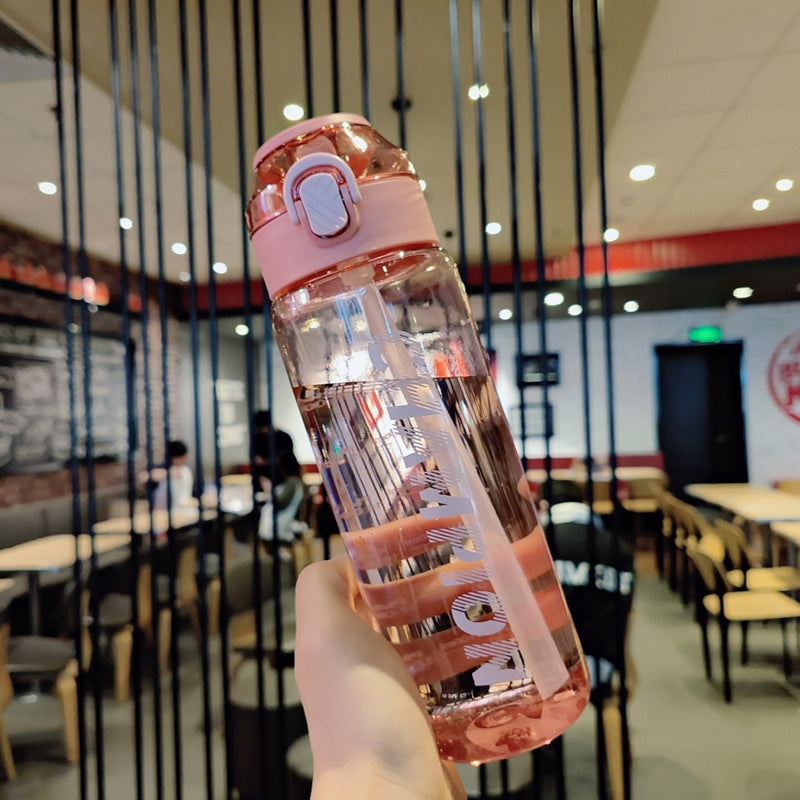 Damen Hochwertige Trinkflasche mit innovativem Verschlussmechanismus Karnz