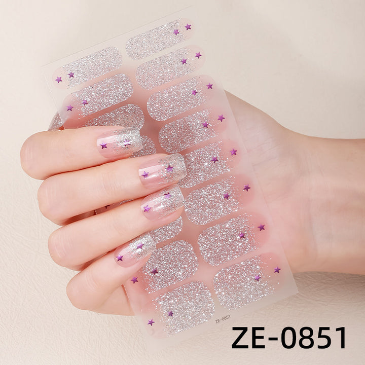 Sternen Ombre Nagel Wraps