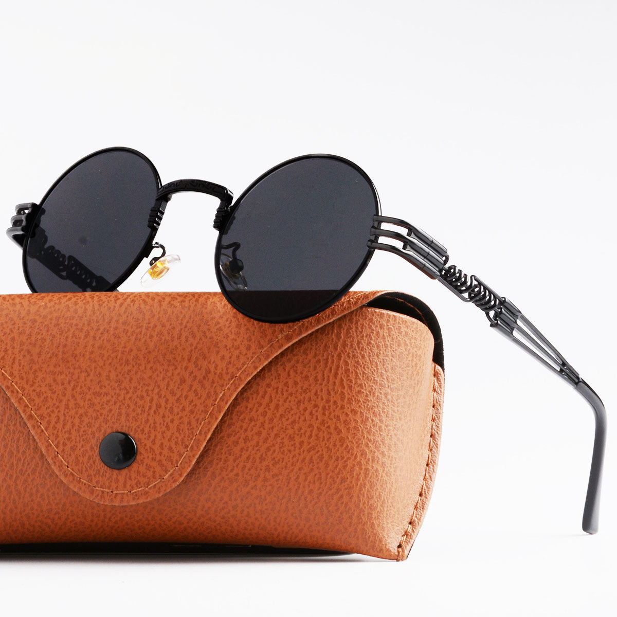 Damen Künstlerische Rundbrille Karnz