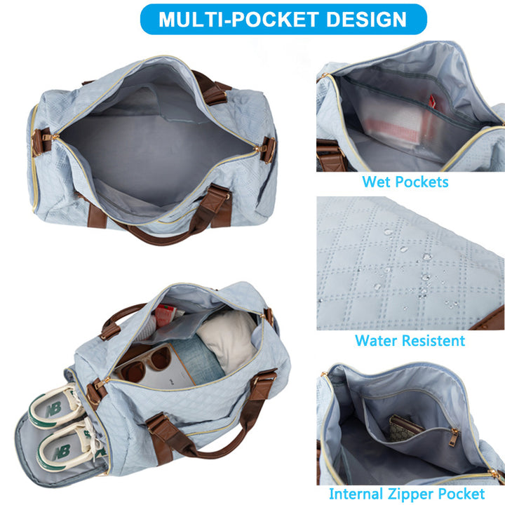 Quilted Weekender Bag Karnz