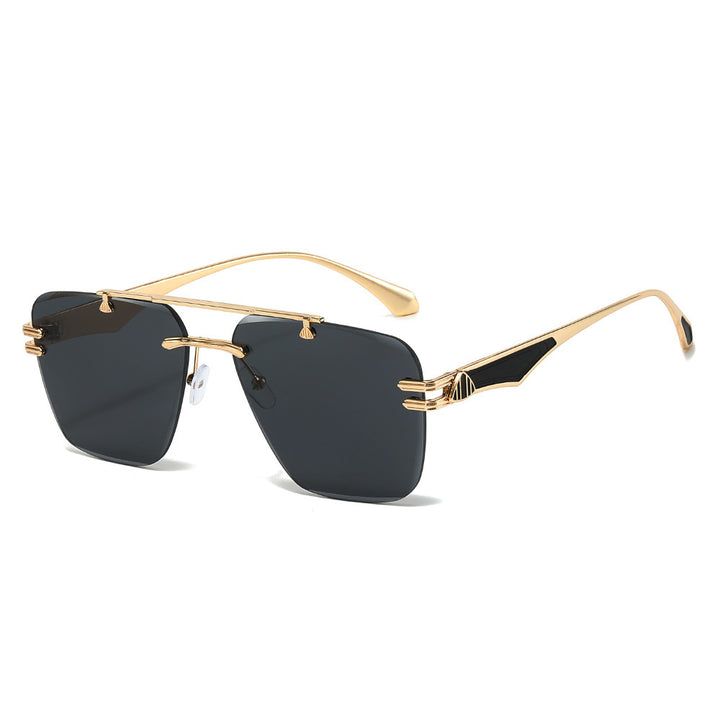 Elegante geometrische Sonnenbrille Karnz