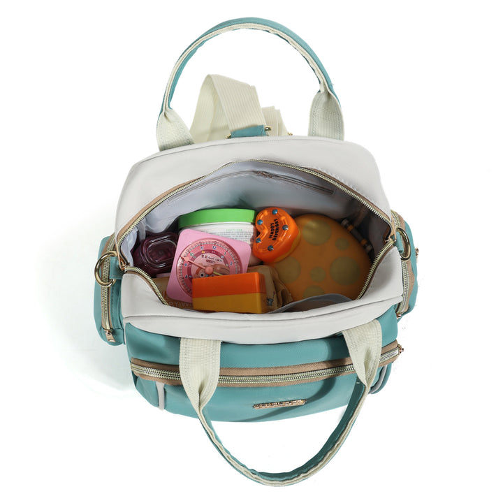 Multifunktionaler Mehrfachfächer-Windel-Rucksack Karnz