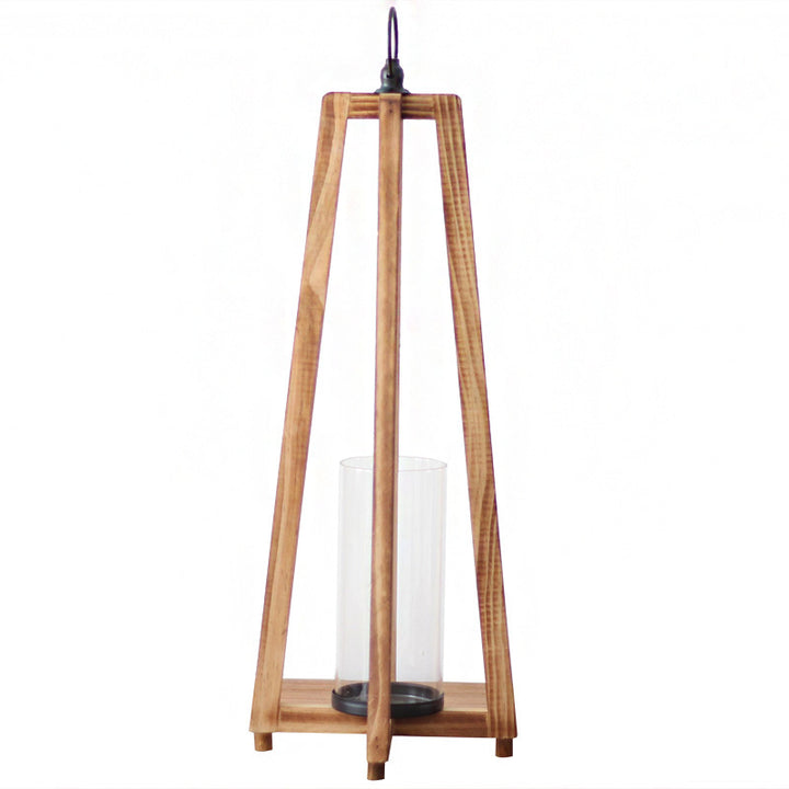 Stilvolle Laterne aus Holz Karnz
