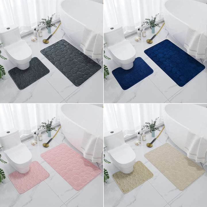 Plüsch Badezimmer Komfort Matte Set für Zuhause