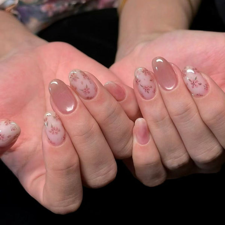 Künstlerisches Ombre Glitter Nagelkunst Set Karnz