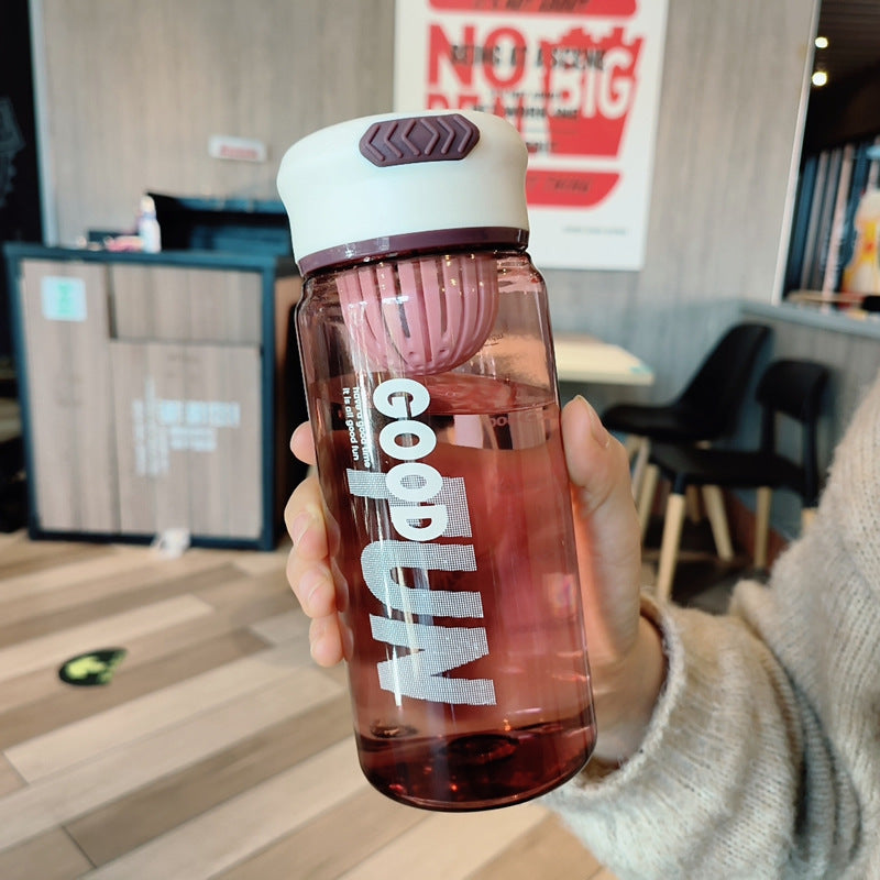 Damen Infuser-Wasserflasche mit herausnehmbarem Fruchtbehälter Karnz