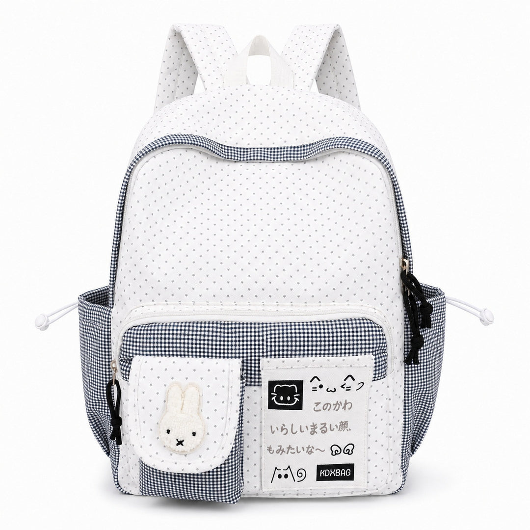 Verspielt gepunkteter Rucksack Karnz