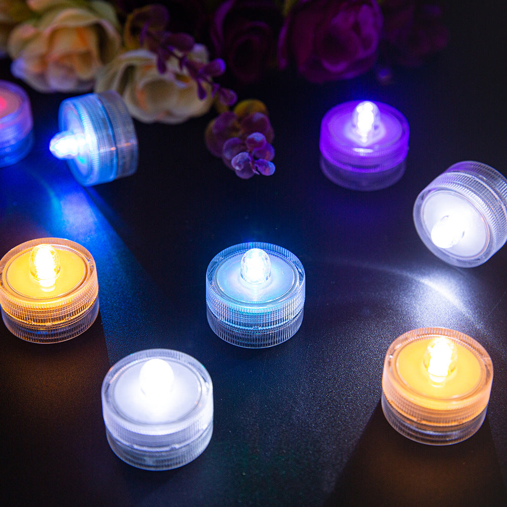 Wasserdichtes batteriebetriebenes schwebendes LED-Teelicht-Set