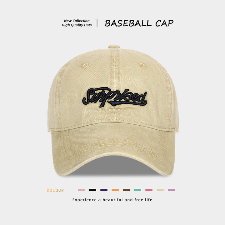 Bestickte Statement Baseballmütze