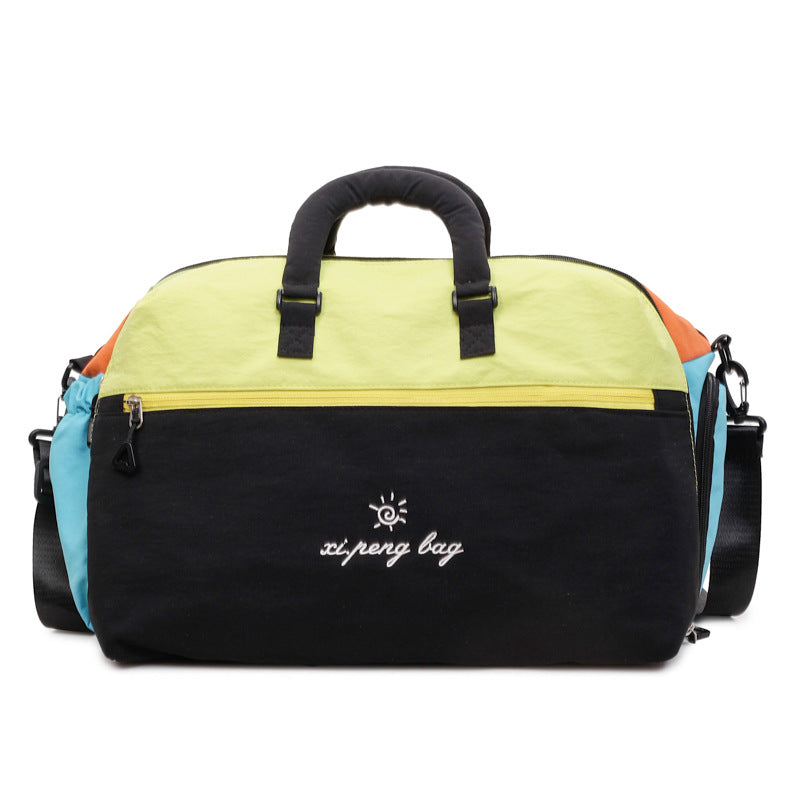 Vielseitige Farbblock Duffle Bag