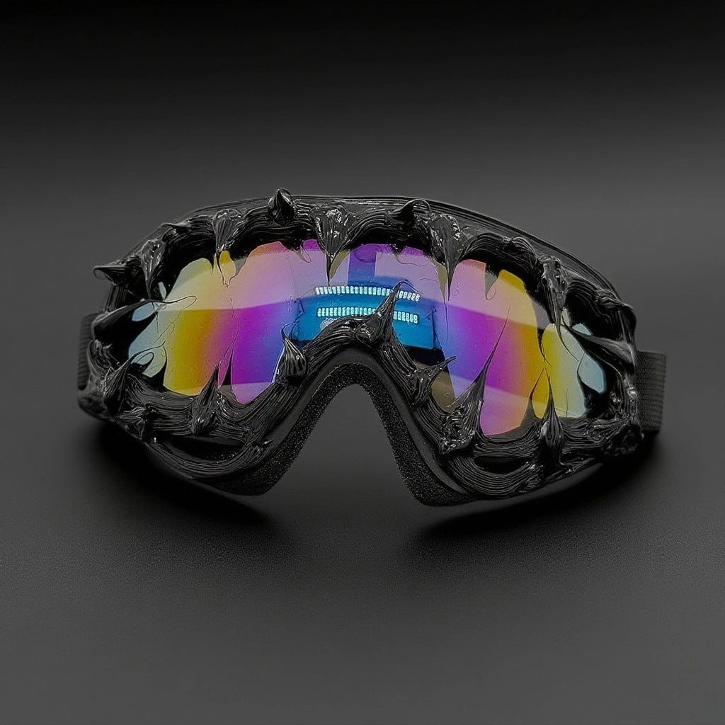Damen innovative Skibrille mit außergewöhnlichem Design Karnz