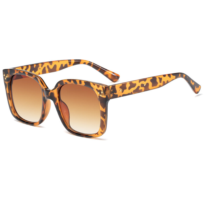 Damen quadratische Sonnenbrille mit innovativem Rahmen und UV-Schutz Karnz