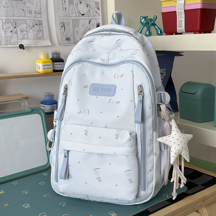 Stylische Love-Beschmückte Rucksack Karnz