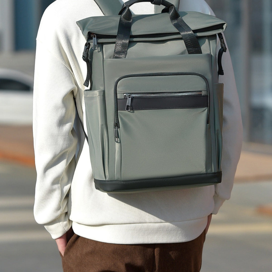 Hochkapazitätswasserdichter Roll-Top-Rucksack Karnz