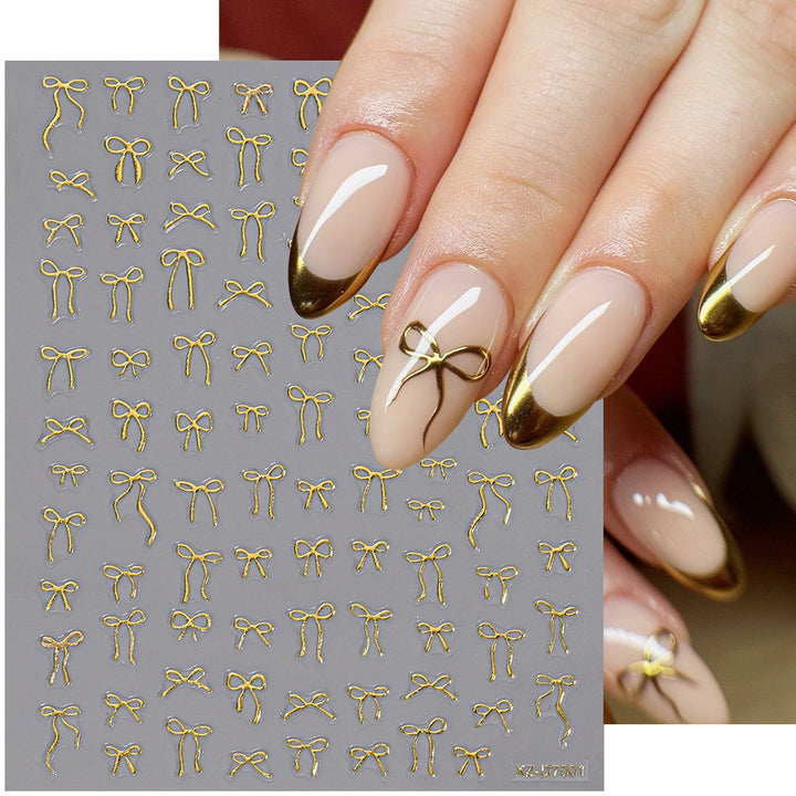 Floral Decorative Nail Art Aufkleber