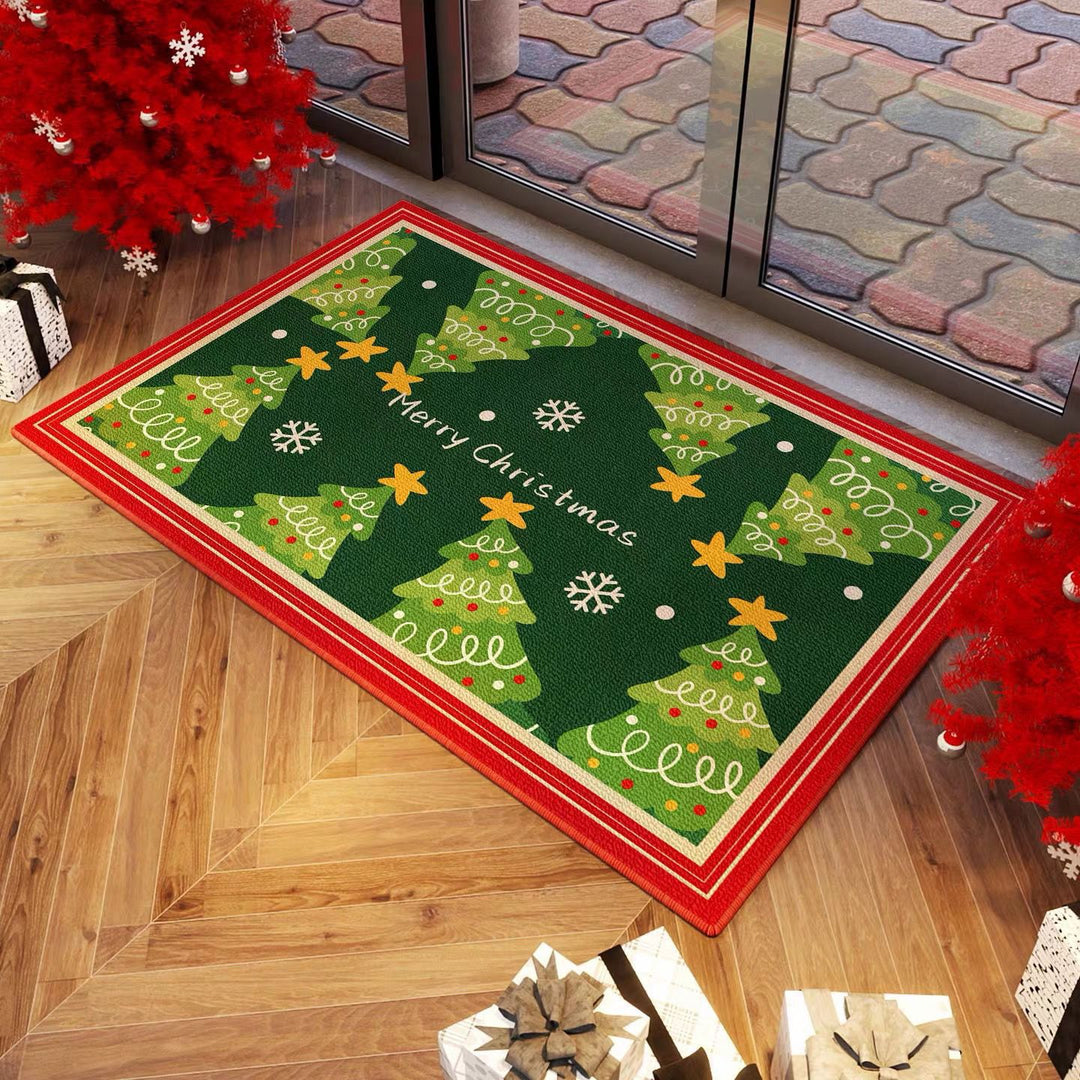 Festliche Weihnachtsbaum-Themen-Innendoormat Karnz