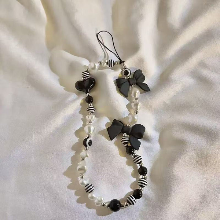 Perlen Charm Halskette Karnz