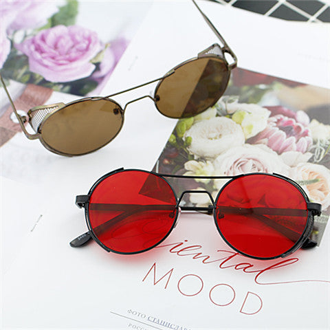 Damen Modische Metallfassung Brille Karnz