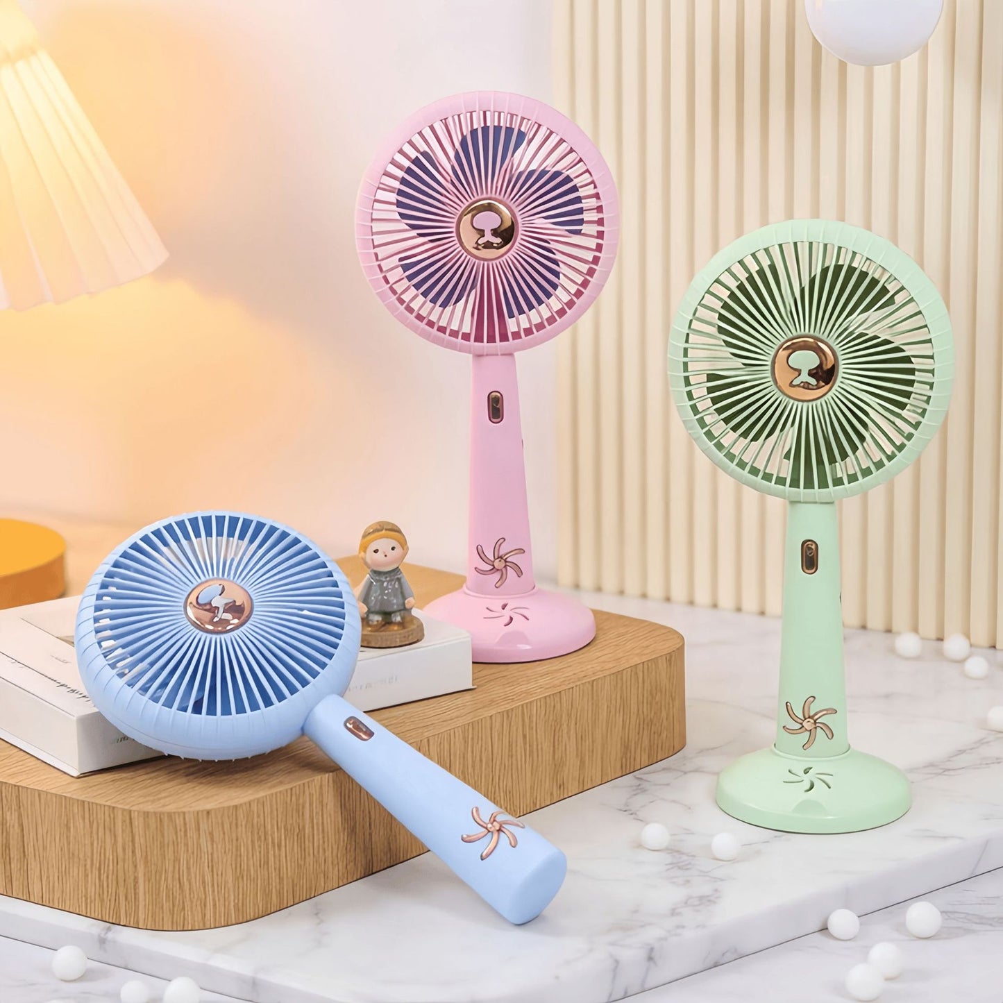 Damen Tragbarer Tischventilator mit innovativem Design Karnz