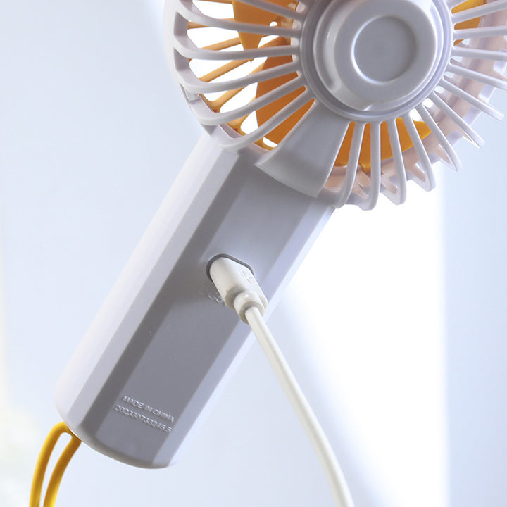 Damen Tragbarer USB Handventilator mit flexiblem Neigungsmechanismus Karnz
