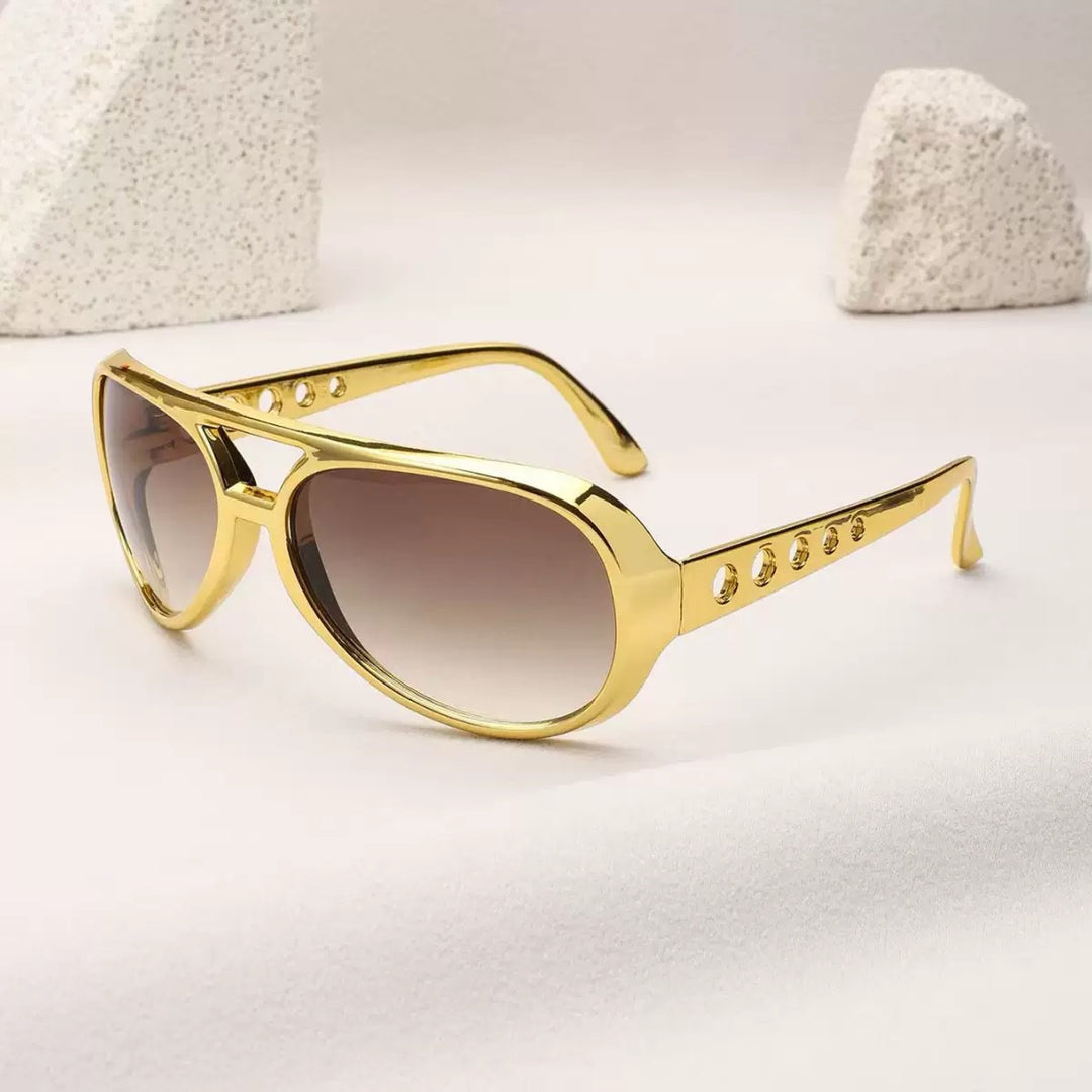 Glamouröse Übergroße Retro-Sonnenbrille Karnz