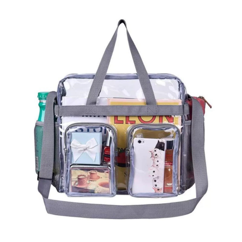 Durchsichtige Organizer-Tasche mit Praktischen Fächern Karnz