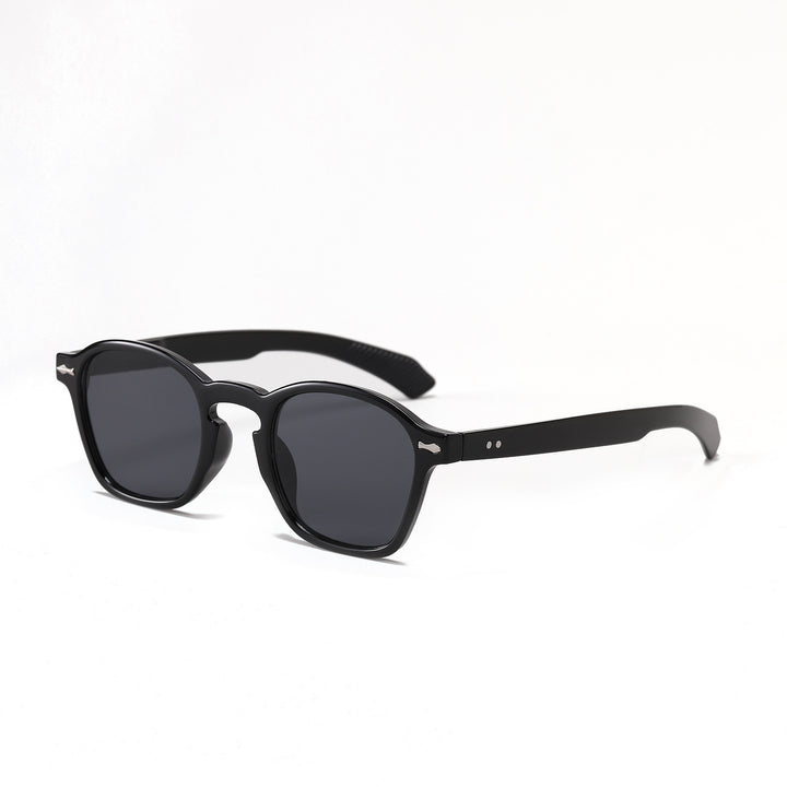 Damen modische Sonnenbrille mit innovativem Design und mattem Kunststoffrahmen Karnz