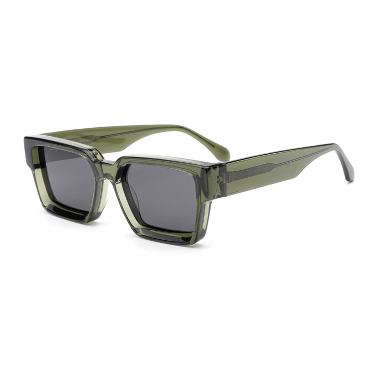 Damen modische Sonnenbrille im stilvollen Design mit breitem Rahmen Karnz