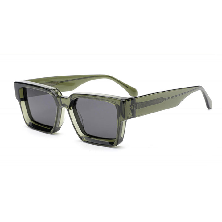 Damen modische Sonnenbrille im stilvollen Design mit breitem Rahmen Karnz