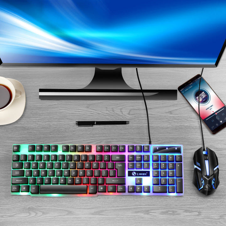 Gaming-Tastatur und Maus Set Karnz