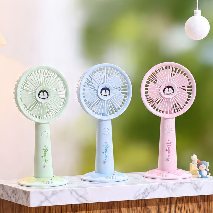 Damen Tragbarer USB Ventilator mit einfacher Bedienung und flexibler Neigung Karnz