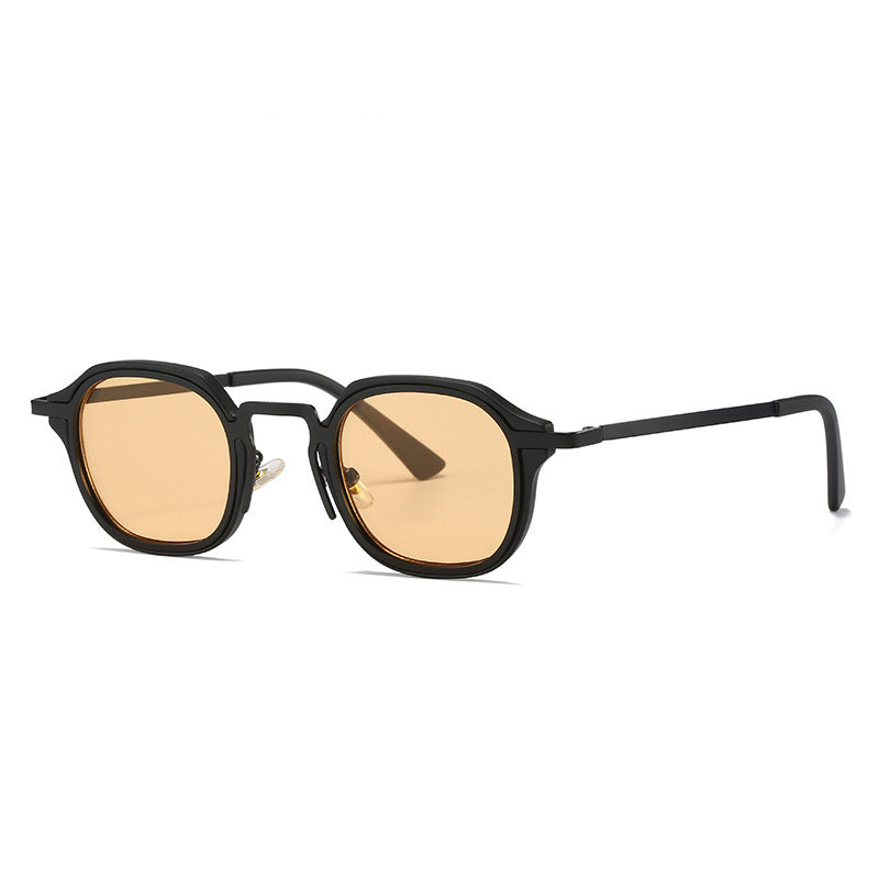 Damen modische Sonnenbrille mit markantem Design und UV-Schutz Karnz