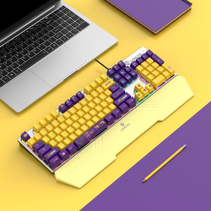 Ergonomische RGB Mechanische Gaming-Tastatur Karnz