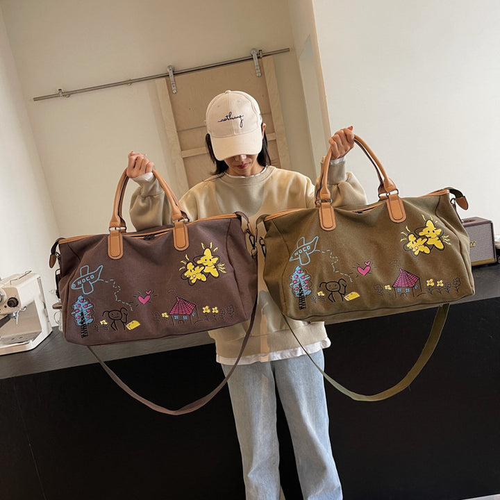 Kreative Gemusterte Reisetasche Karnz