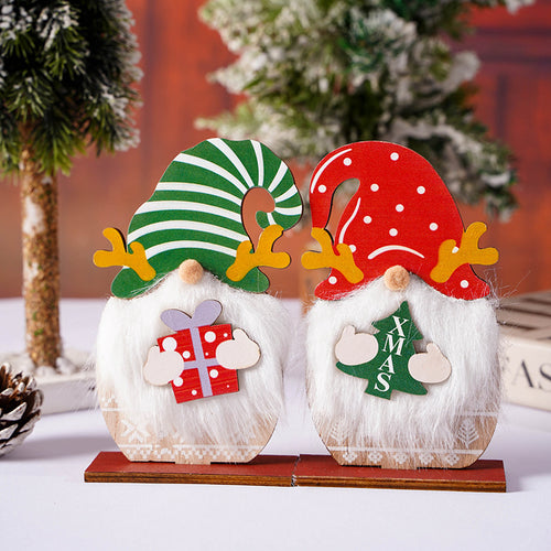 Weihnachtsmann Dekofigur im rustikalen Design Karnz