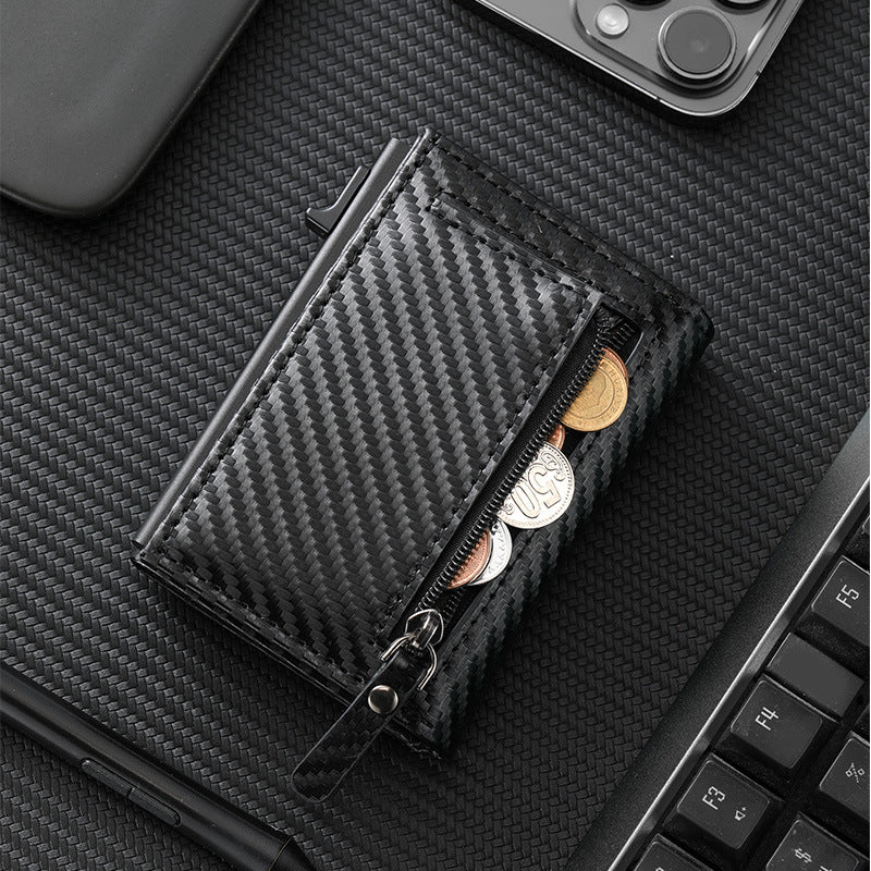 Carbonfiber-Reißverschluss-Wallet Karnz