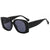 Damen stilvolle Sonnenbrille mit markantem Rahmen Karnz