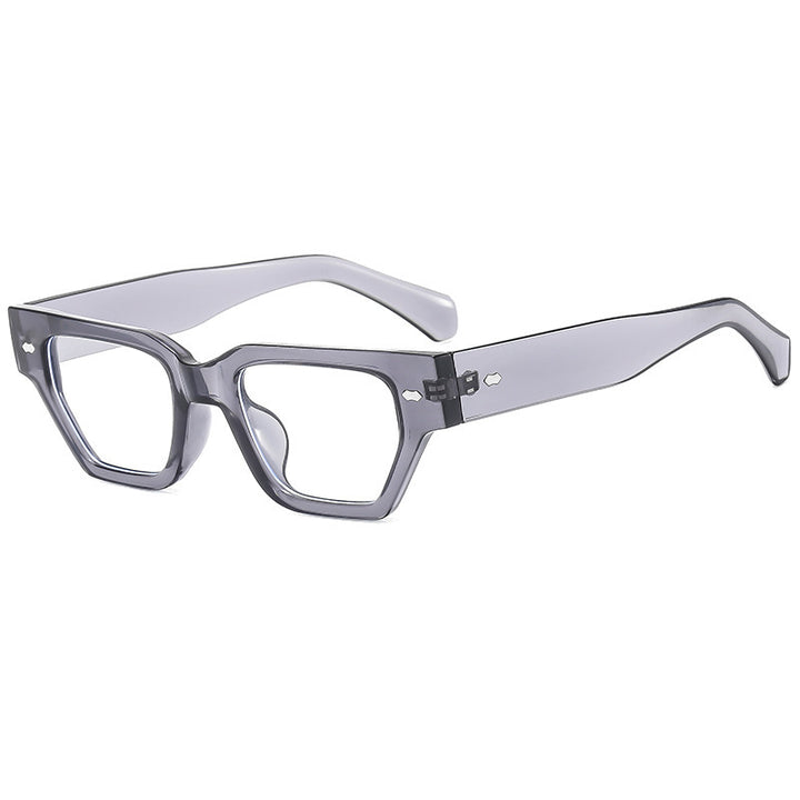 Geometrischer Rahmen Modischer Sonnenbrille Karnz