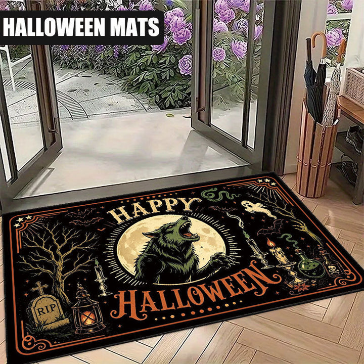 Dekorative Halloween-Themenmatte für Zuhause
