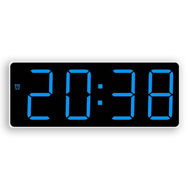 Digitale Wanduhr mit großem LED-Display Karnz