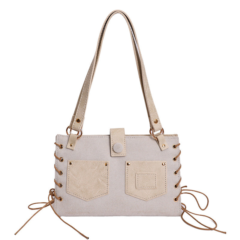WoElegantly Structured Utility Tote Bag Karnz