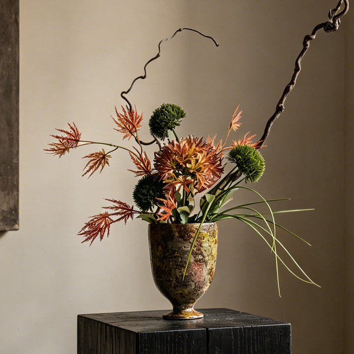 Kunstvolle Keramikblumenvase Karnz
