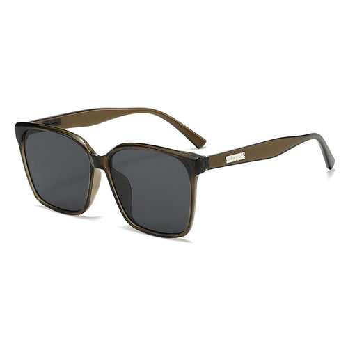 Übergroße quadratische Sonnenbrille