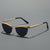 Damen Designer Sonnenbrille mit einzigartigem, geschwungenem Rahmen Karnz