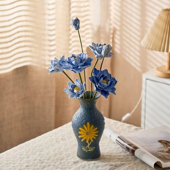 Dekorativer Handgefertigter Blumenvasen